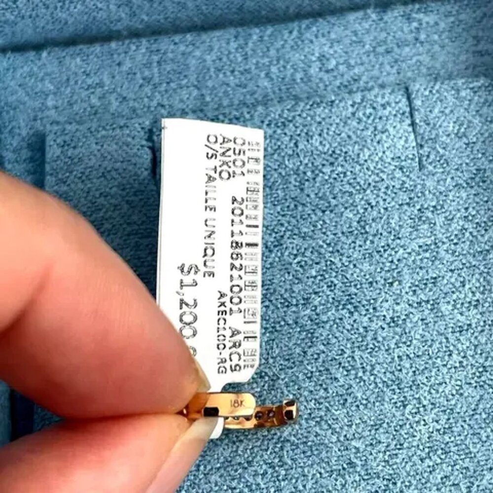 Anita Ko Diamond Ear Cuff 18K Rose Gold  Brand New with Tag - Picture 11 of 11